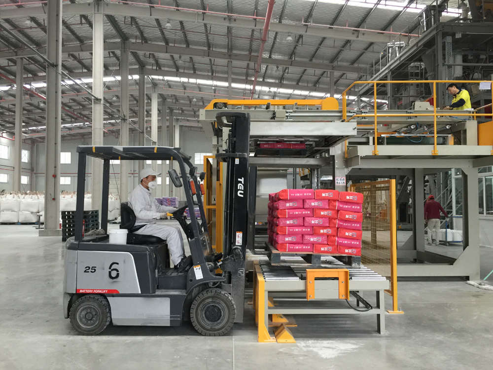 High-position palletizing