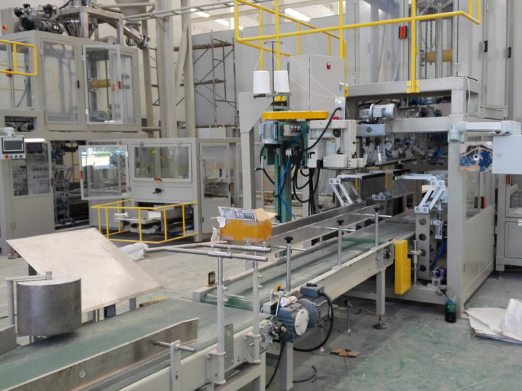 Bagging packaging line